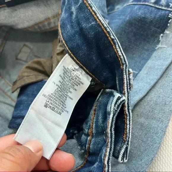 TRUE RELIGION Jennie Curvy Cuffed Shorts size 27 - Picture 10 of 12